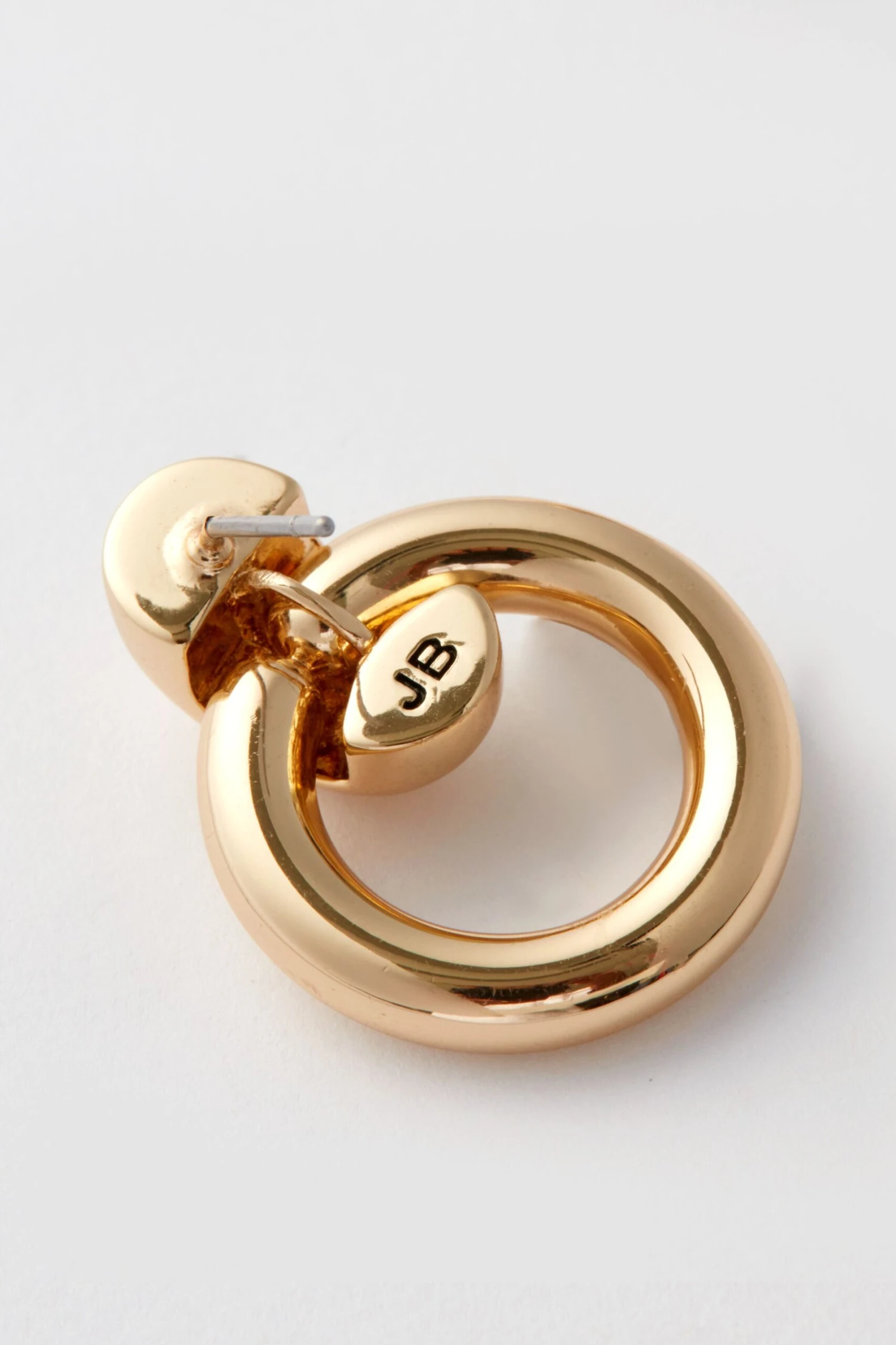 Gold Puffy Faye Knocker Earrings 7 Gold Puffy Faye Knocker Earrings - Image 5