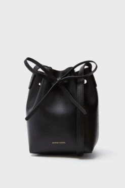 Mansur Gavriel Black Flamma Mini Mini Bucket