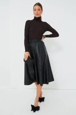 Black Vilma Vegan Leather Embossed Skirt -Loeffler Cloth Shop 09pMavVHuAIhjQ2or3h5aAfxzrbnQGdc 1
