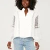 White Eyelet Jane Blouse -Loeffler Cloth Shop 0FCGRYOiKdtduBtnvbPqNWOV2CL4zuxr 1