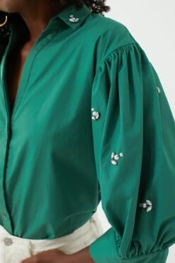 Green Bara Shirt -Loeffler Cloth Shop 0Ga68aOUGChWkOOViJZf5hwTqFxHxD9J 1