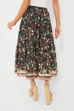 ULLA JOHNSON Obsidian Botanica Cambrie Skirt -Loeffler Cloth Shop 0J8HD7dXrjAUZa3c1NClxxHCvnpOVUlS 1