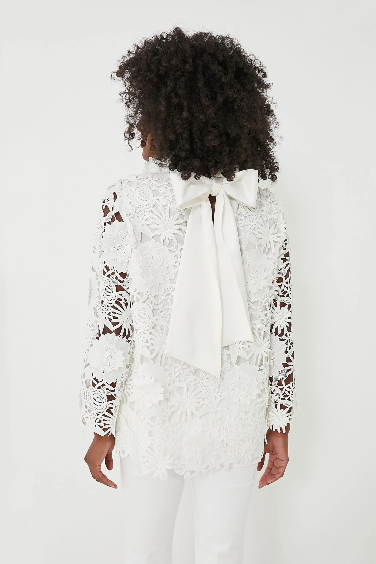 Blanc Guipure Lace Faye Top 7 Blanc Guipure Lace Faye Top - Image 5