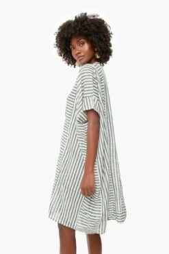 Moss Stripe Emerson Short Caftan 9 Moss Stripe Emerson Short Caftan -Loeffler Cloth Shop 0QFtfVaI82kqgqnLnsxSohVtnVnDWYVM 1