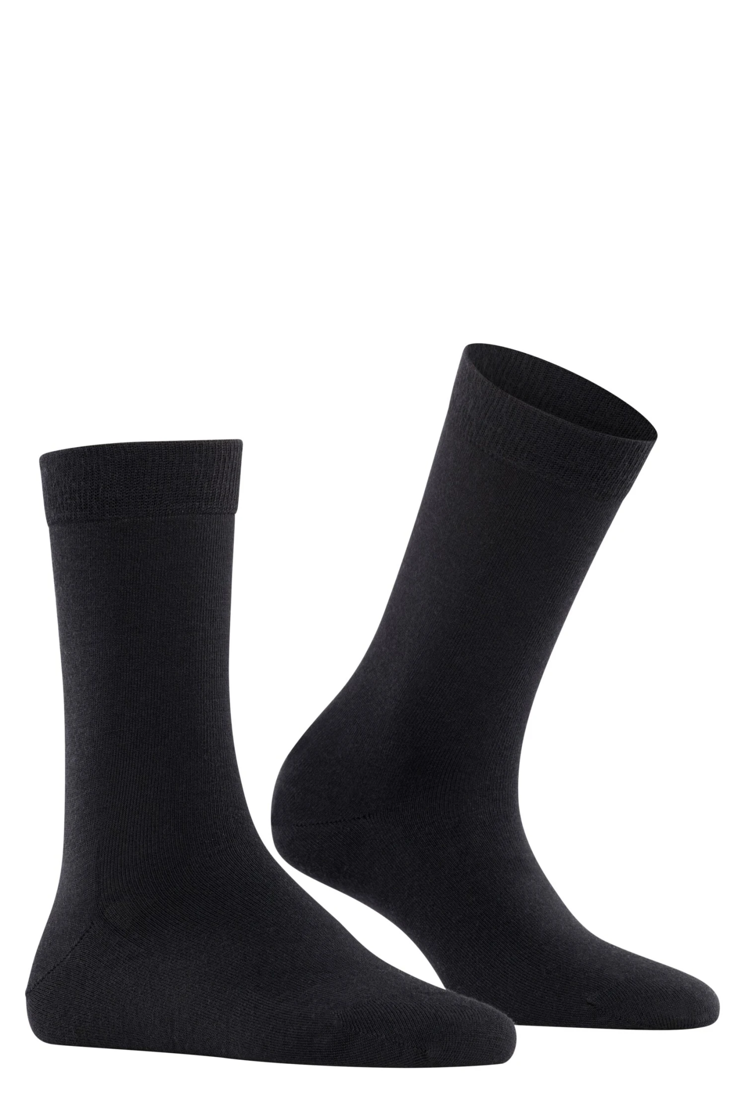 Falke Black Merino Cotton Blend Socks 4 Falke Black Merino Cotton Blend Socks - Image 2