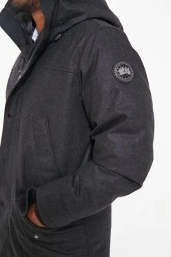 Canada Goose Carbon Melange Wool Reskill Langford Parka -Loeffler Cloth Shop 0ZeLFDqIldn5JcnN1B4VxzMc2kslVYhL 1