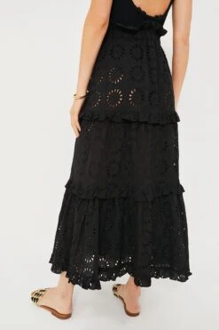Noir Eyelet Prado Skirt -Loeffler Cloth Shop 0aVkky5RA9l8NNNJfn0eTZBySrxwwXmx 1