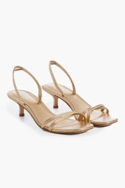 Gold Metallic Leather Mini Annie Sandals -Loeffler Cloth Shop 0onTAKGOKPsCcHaqaUGnrpm0Qhe0hPQn 1