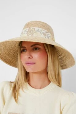 Exclusive Ivory Jacquard Wildflower Hat -Loeffler Cloth Shop 0sXdk9CQ9MXxdfy5oN2peEhuhauF7gdC 1