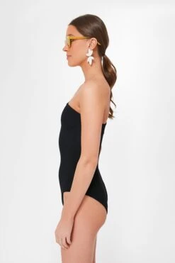 Black Nancy Swim One Shoulder One Piece -Loeffler Cloth Shop 0vx7nJ8LAPNOa2VNzcXSXBH45a1n2daP 1