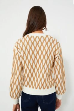 Tan & Cream Toni Trellis Crewneck -Loeffler Cloth Shop 11vOz9VhalD4eLb9Zroeml4KvaXQ0bhb 1
