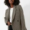 ANINE BING Black And Nude Houndstooth Kaia Blazer -Loeffler Cloth Shop 13GZnIv9vDpS7zlOEddSzLlwNGLFSJuN 1