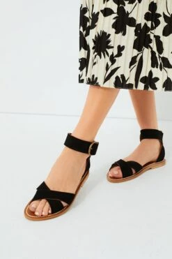 Black Loriane Sandals -Loeffler Cloth Shop 1KsUAdnCLIOVBJooqeO0TOmxq4CO1KSf 1