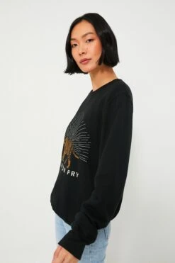 Black Tiger Sweatshirt -Loeffler Cloth Shop 1MdbWB8OcdE5E6xtIC42DtDNxtcXcHkA 1