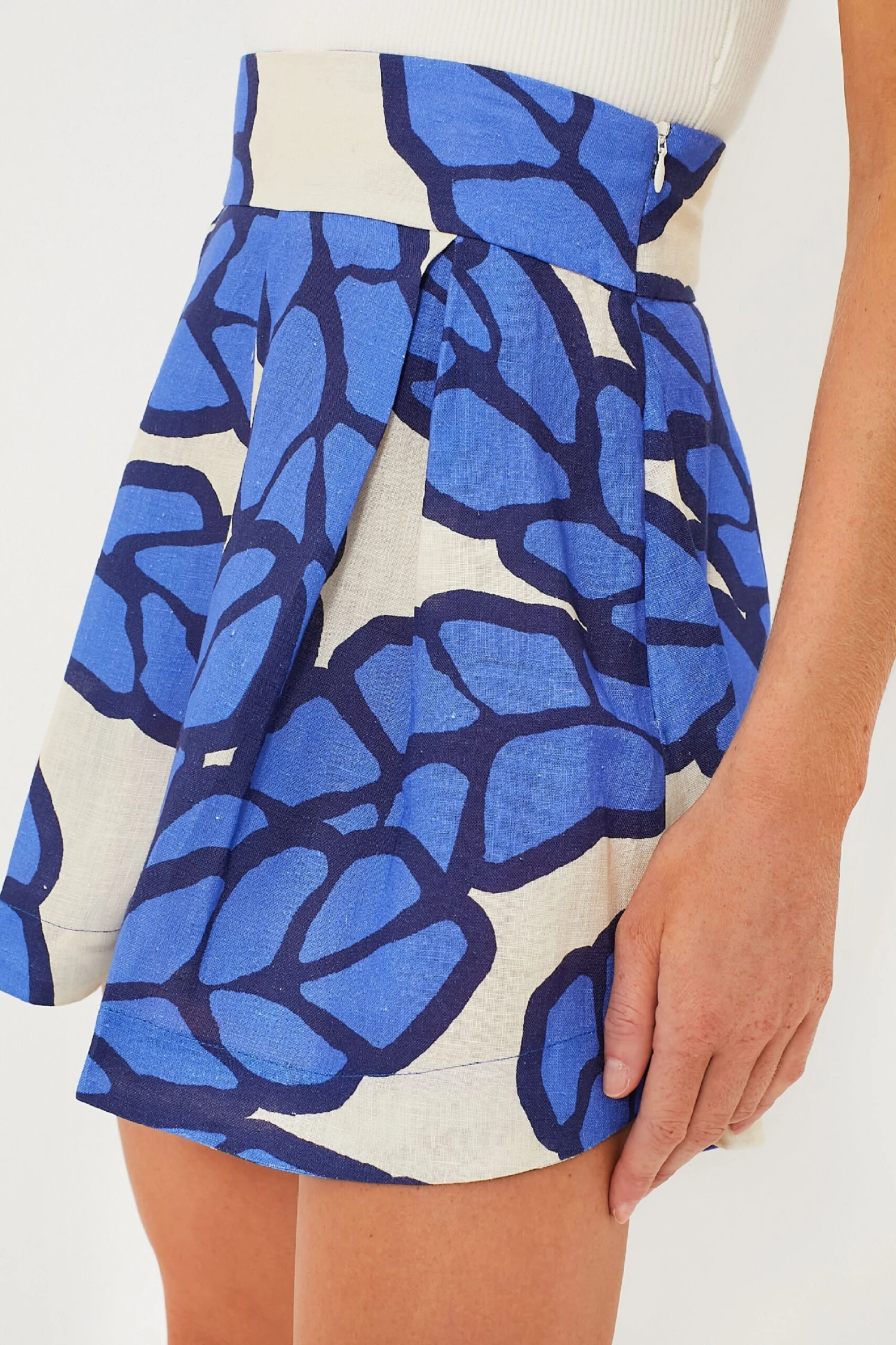 Matuna Blue Canario Shorts 7 Matuna Blue Canario Shorts - Image 5