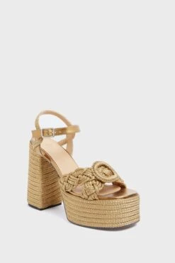 Castañer Oro Viejo Felicity Heels