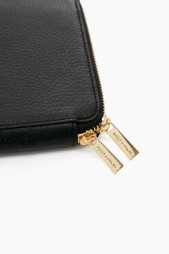 Black Pebble Leather Travel Wallet -Loeffler Cloth Shop 1yAcgV9DQIkO0DKIkv9JA9B0V8ST5Hf1 1