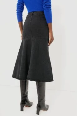 Washed Black Cyprus Midi Skirt 10 Washed Black Cyprus Midi Skirt -Loeffler Cloth Shop 2EZZ7SL1t6d4JP8jo4dEOvGf9i3I3J1x 1