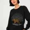Black Tiger Sweatshirt -Loeffler Cloth Shop 2PZDlctO6arizKZv8Poame1wDNxHa7qd 1