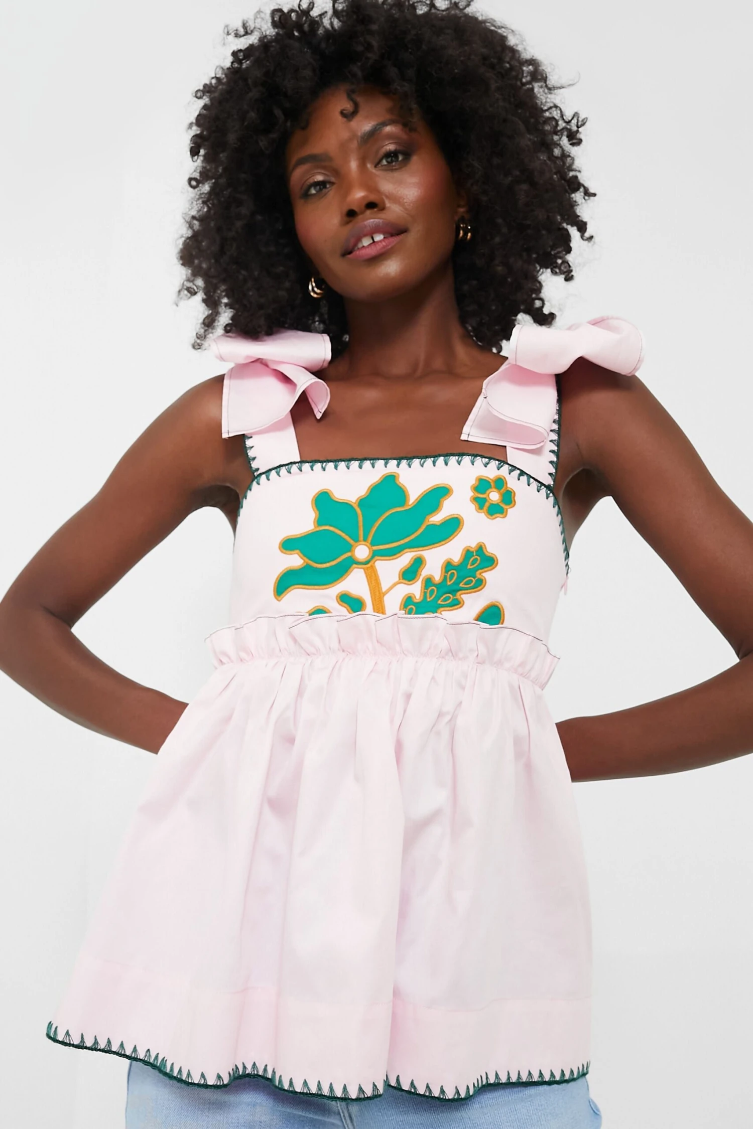 Pink And Green Perla Top 3 Pink And Green Perla Top