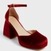 Matisse Burgundy Misha Heels