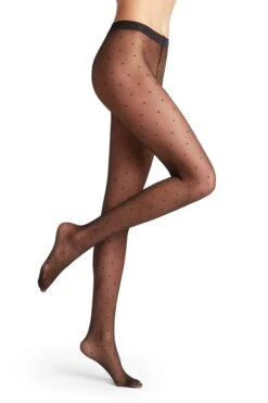 Falke Black Sheer Polka Dot Tights -Loeffler Cloth Shop 2tFp8Tulgl41OPKhfnYyqNGsIzRGxVNj 1