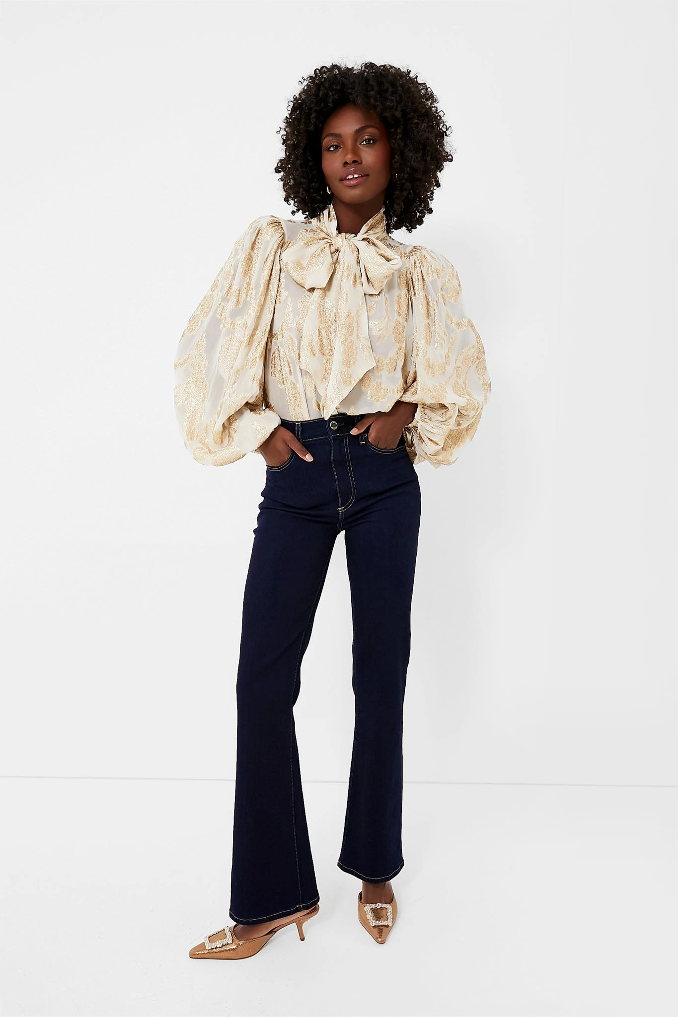 Brocade Georgette Blouse 4 Brocade Georgette Blouse - Image 2