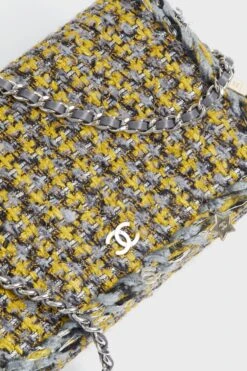 CHANEL Yellow Multicolor Tweed Wallet On Chain -Loeffler Cloth Shop 3ovyBLC3z4BvI8czPR4Pc8l6rCSNhWAL 1