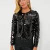 Black Sequined Dazzle Jacket -Loeffler Cloth Shop 3u1fyEWEhEXt5zO0rDbbPQJN64nV0Oet 1