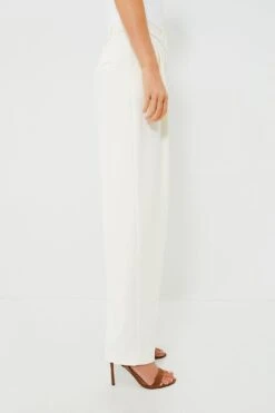 Veronica Beard Off White Lagarde Pant -Loeffler Cloth Shop 4CLTE4bCSb5huirOd0Y19utuEpnEZiua 1
