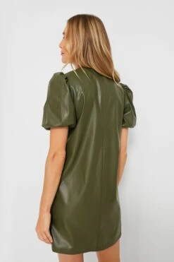 Green Faux Leather McShea Mini Dress -Loeffler Cloth Shop 4TslaT7eCckX6tNZH1tlTapd4BjbE878 1