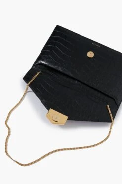 Black Croc London Clutch -Loeffler Cloth Shop 4eDHUAUFRLy50PIBlCRMTL8plbTBPl1C 1