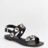 Black Leather Milan Flat Sandals -Loeffler Cloth Shop 4n9idgBYPftGqu1Oup5bUzjy1oZ2KpHW 1