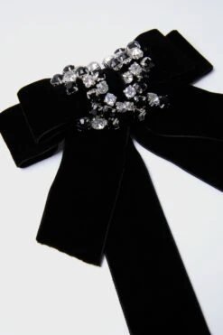 Black Velvet And Crystal Beth Bow -Loeffler Cloth Shop 4vNHVizN6LVpgXsUJfNOF32SKKjN0ZWm 1