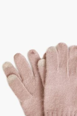 Dusty Rose Cashmere Texting Gloves -Loeffler Cloth Shop 4vxv8YajPfR7P7E2ygN19SQEEDIM5IuA 1
