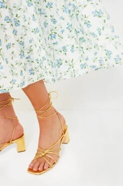 Loeffler Randall Gold Metallic Ryder Heels -Loeffler Cloth Shop 5DpIMEwlHBl2iBJmEekNP8RtFnPm01Lp 1