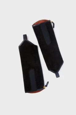 Black Crosta Leather & Black Calf Leather Long Gaiter -Loeffler Cloth Shop 5PfFxn3B584GyCmUlT1oXt8cw7Eh2LXt 1