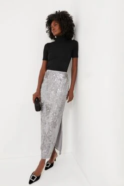 Sequins Maxi Skirt -Loeffler Cloth Shop 5btL4ANnrCMTqyuDENN84MjJuRsJdazv 1