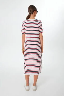 Americana Stripe Short Sleeve Gio Maxi Dress -Loeffler Cloth Shop 5n6u7lvY56Ppj0uZ2twHHz3PRw8aPcKl 1