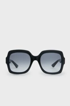 Gucci Black Squared Sunglasses