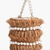 Sand Kate Round Pearl Handle Bag -Loeffler Cloth Shop 5tL42ByjM2nXgnZwfGjTnIN4GT8j9tri 1
