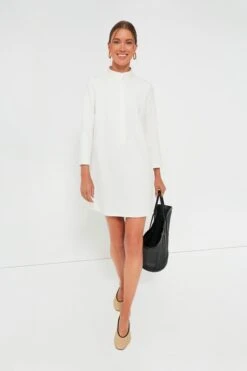 White Stretch Crepe Avery Dress -Loeffler Cloth Shop 61YzgJ1uQZlLN3s7FzG6oQsbfveOwvtz 1