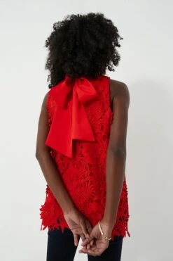 Red Guipure Lace Mason Top -Loeffler Cloth Shop 62LPJceLkoQAHR0WILv6SiDb3oGEQlgB 1