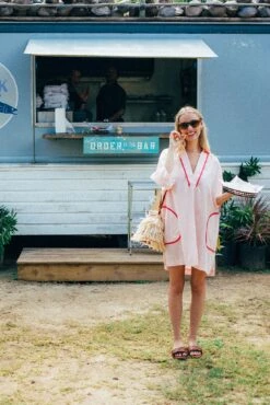 Pink Salt Lizzie Coverup -Loeffler Cloth Shop 6D8Afy5aWKa3yicG4j3AuqUIBoPeb5kz 1