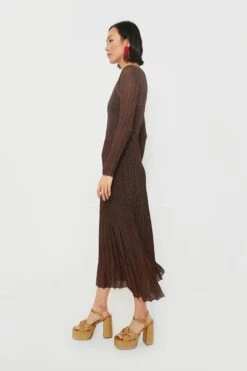 Brown Long Sleeve Maxi Dress -Loeffler Cloth Shop 6EwO5CEBvHEragXzSsnB42oMSElW2fa3 1