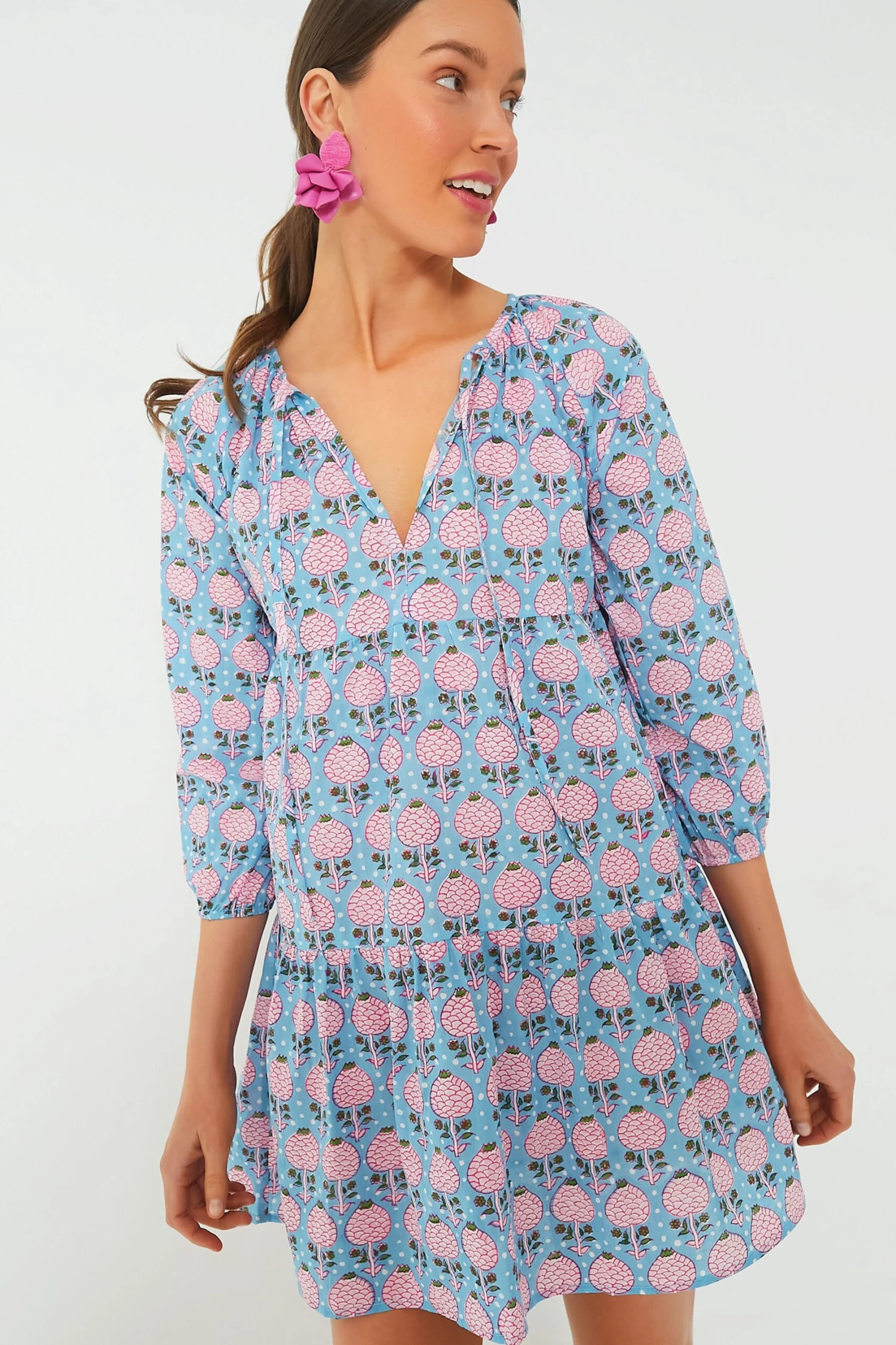 Exclusive Liberty Pink Priya Dress 4 Exclusive Liberty Pink Priya Dress - Image 2