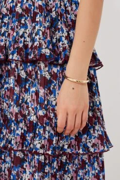 Ganni Multi Pleated Georgette Flounce Smock Midi Dress -Loeffler Cloth Shop 6njKYZPIwEWm7utRx0qVgoacoFoqakZc 1