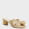Loeffler Randall Gold Emilia Pleated Knot Mules -Loeffler Cloth Shop 6xZpzM7GCnaRDoVzmKAb2v7tOP8U2TMX 1