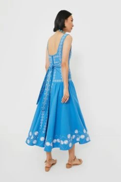 Blue And White Maxi Dress -Loeffler Cloth Shop 7HoJhfef1NQPs2k1fsENsAXfk6htzVyp 1