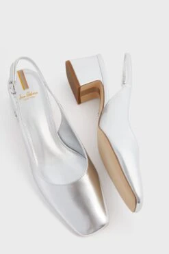 Sam Edelman Soft Silver Terra Heels -Loeffler Cloth Shop 7W6hZhqaFOoHHEhBWRfMB9EMv9PKtEXl 1